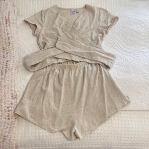 Boutique Linen Romper